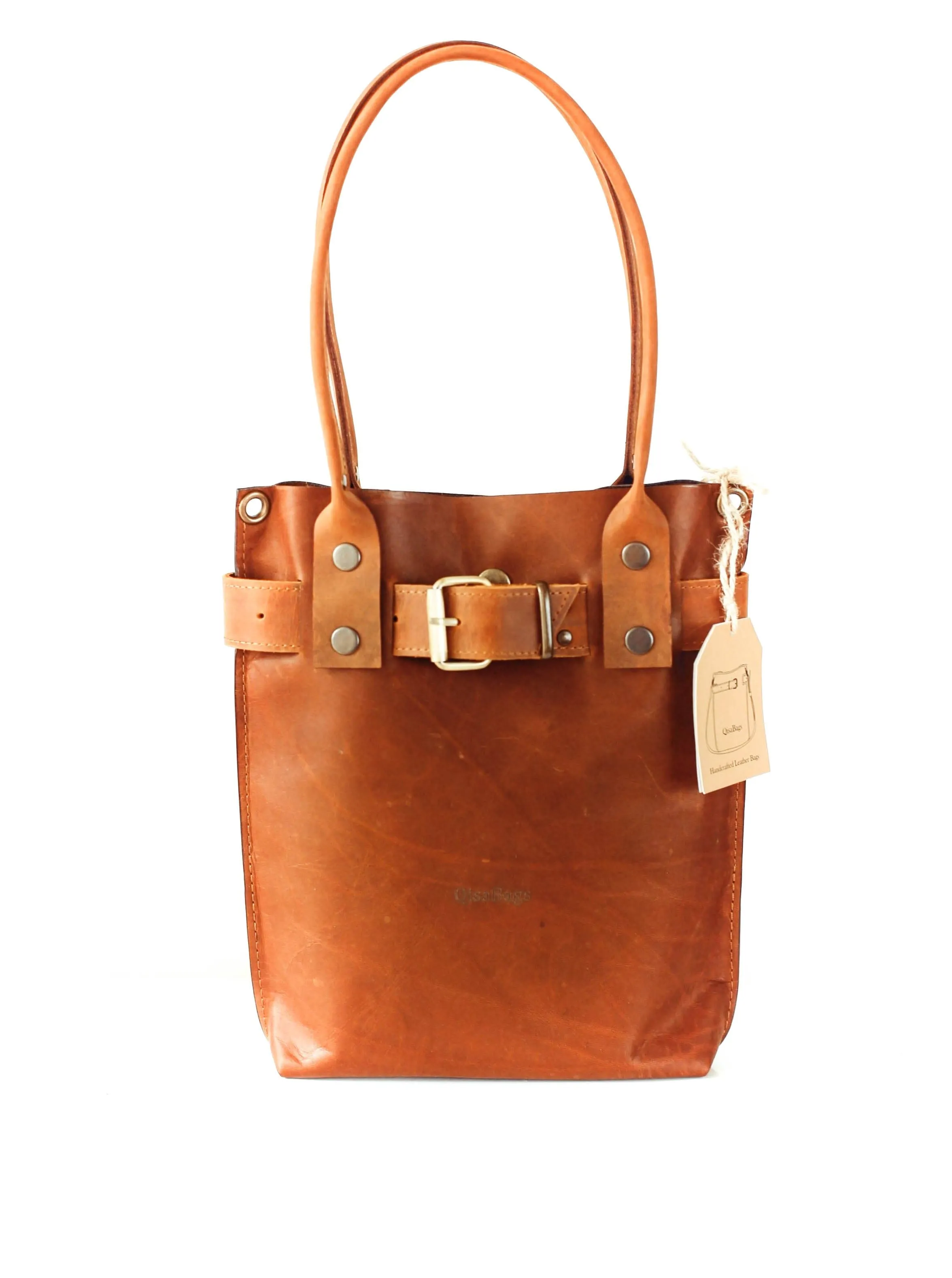 Small Brown Leather Handbag