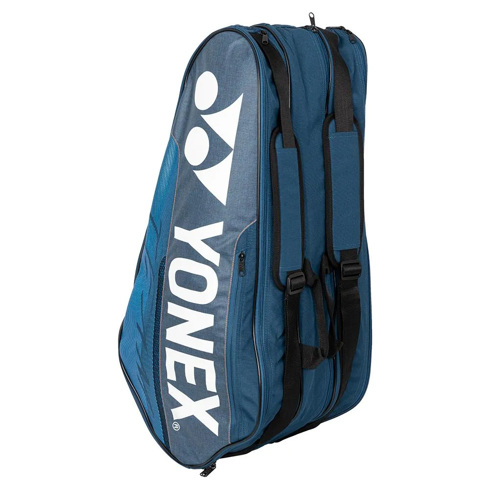 Team Racquet Tennis Bag 9 Pack Deep Blue