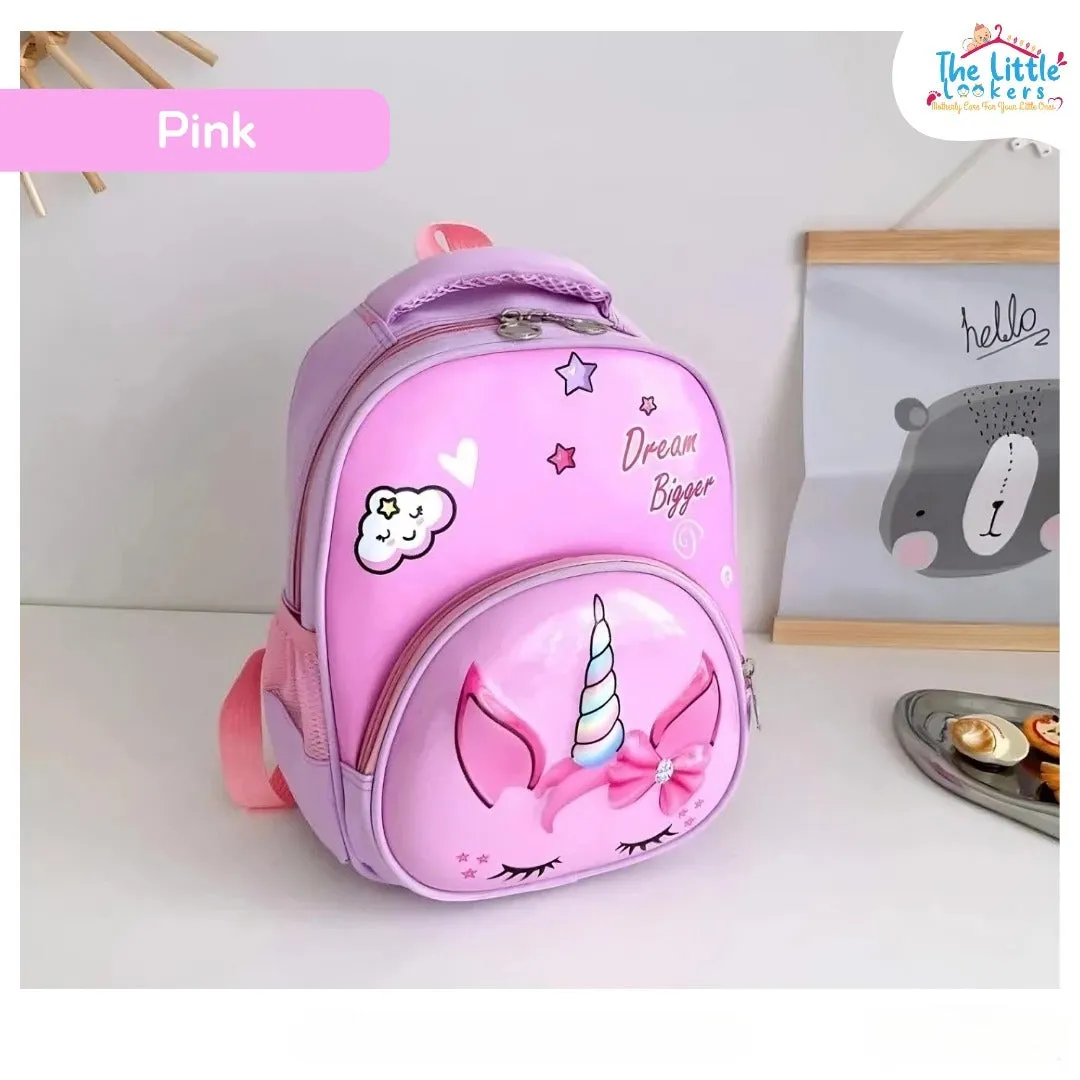 THE LITTLE LOOKERS Cute School Bag Backpack for Girls & Boys Kids School Bags Preschool Kindergarten Travel Picnic