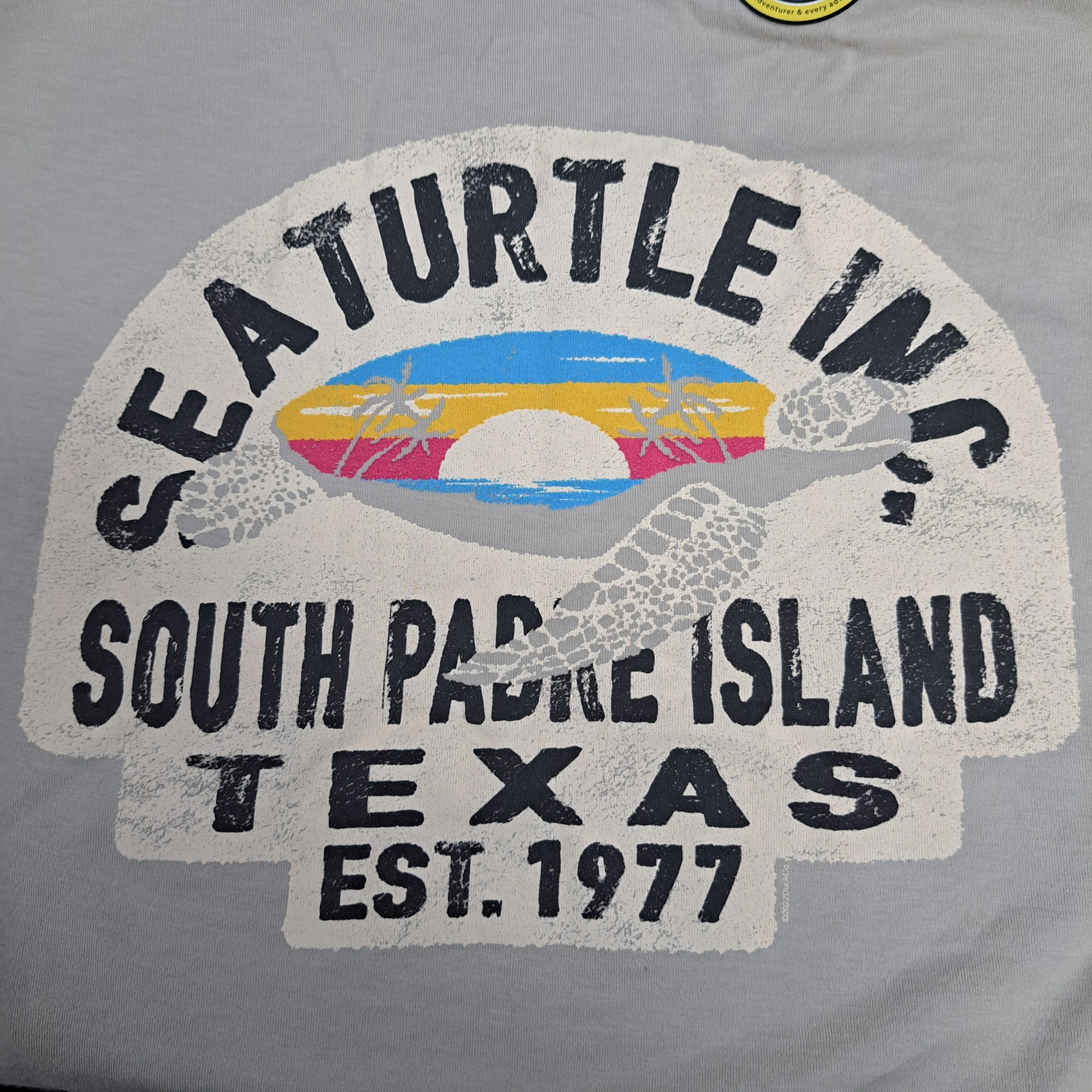 Turtle Label Crop Top