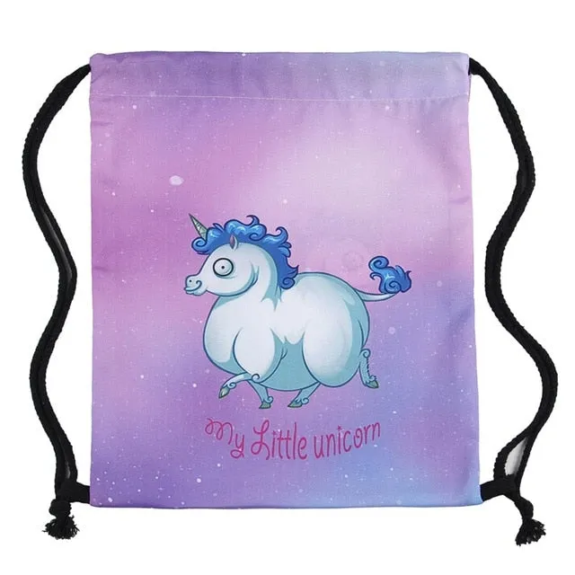 Unicorn 3D Printing Fashionable Bag